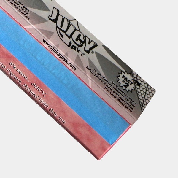 Juicy Jay's Flavoured Rolling Paper Cotton Candy geöffnet