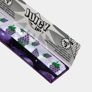Juicy Jay's Aromatisches Trauben-Zigarettenpapier, offen