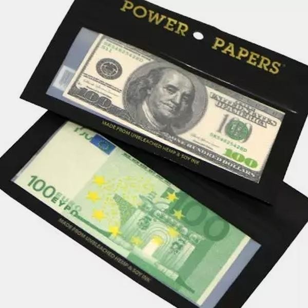 View Zigarettenpapier mit Banknoten-Design - GB The Green Brand