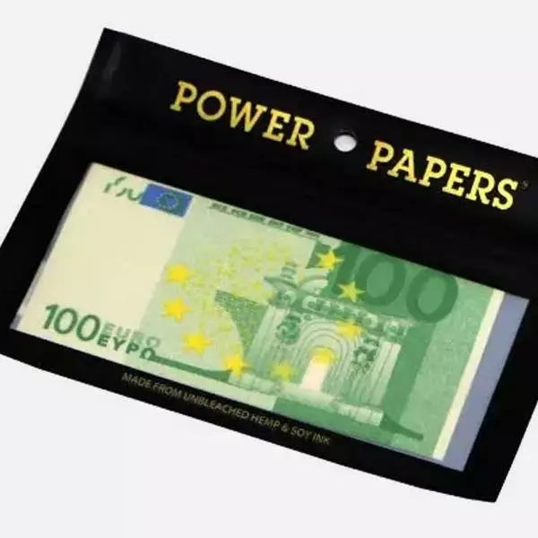 Zigarettenpapier mit Banknoten-Design