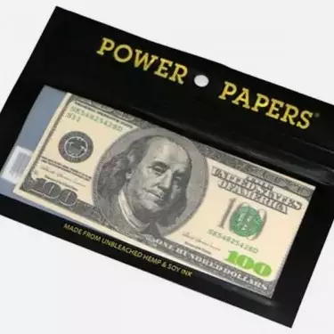 Zigarettenpapier mit Banknoten-Design - GB The Green Brand