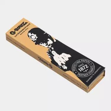 King Size Papier + Ungebleichter Filter G-Rollz rude copper geschlossen