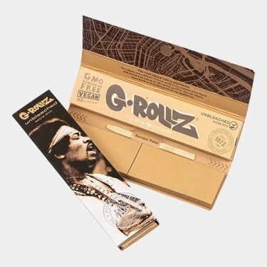 King Size Papier + Ungebleichter Filter G-Rollz serenade