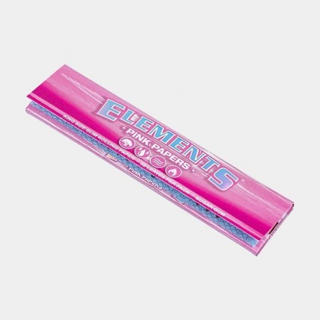 Elements Pink Rosenrotes Liar-Papier in Kingsize - GB The Green Brand