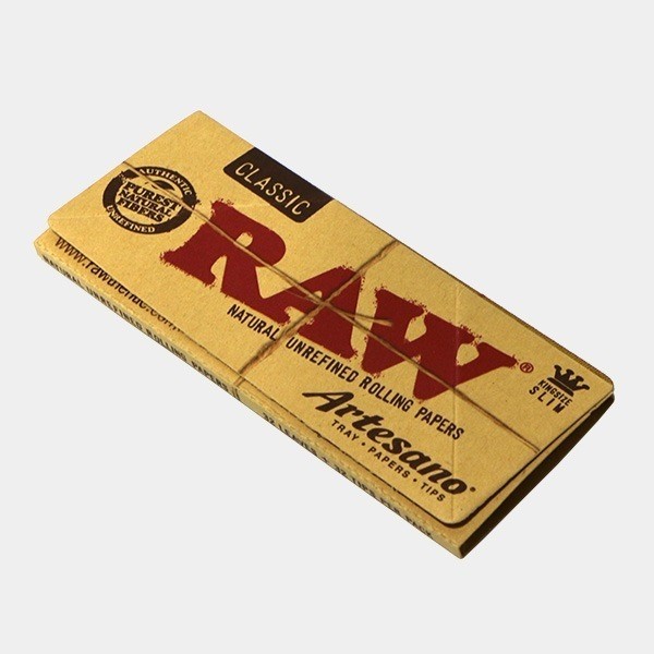 RAW Handwerker Papier King Size mit Tablett - Günstig Wachsen