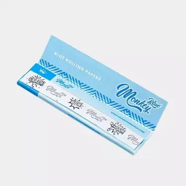 King Size Slim Monkey King Zigarettenpapier in Rosa und Blau - GB The Green Brand
