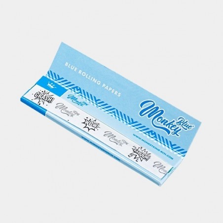 King Size Slim Monkey King Zigarettenpapier in Rosa und Blau - GB The Green Brand
