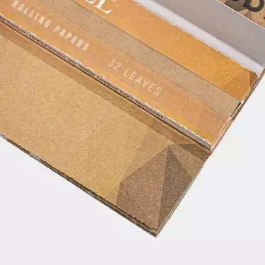 Zigarettenpapier + Tips CBD Unbleached Bamboo Cartel detail