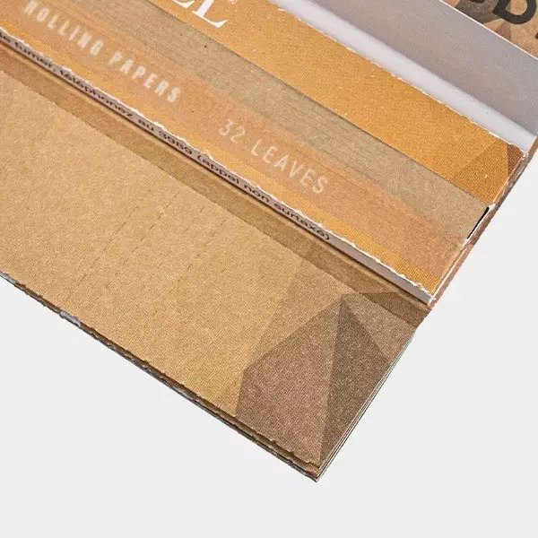 Zigarettenpapier + Tips CBD Unbleached Bamboo Cartel detail