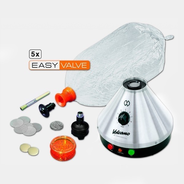 View Volcano Classic + Starter Set Easy Valve - Günstig Wachsen