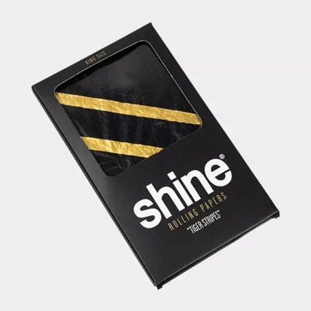 Goldpapier 'Tiger Stripes' 24K Shine King Size