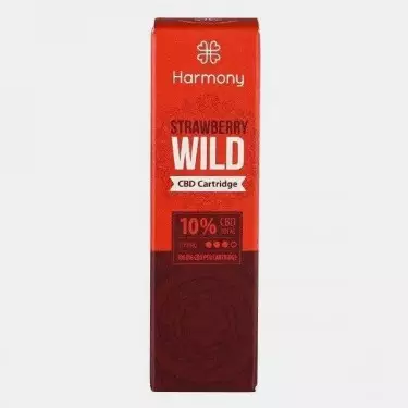 Harmony CBD Strawberry Wild Vaporizer Patronen - GB The Green Brand