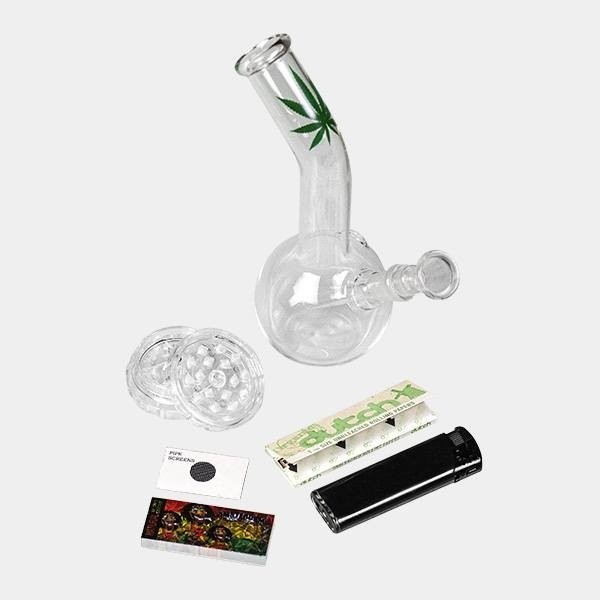 Bong-Set mit Greenline-Kiste