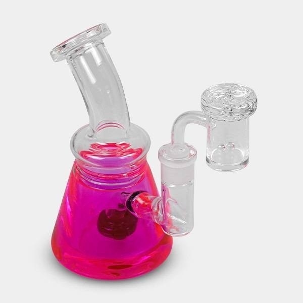 Bong BHO 17 cm für Blumen und Extraktionen - GB The Green Brand