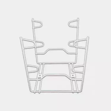 Metallhalterung für verschiedene Abluftventilatoren - GB The Green Brand