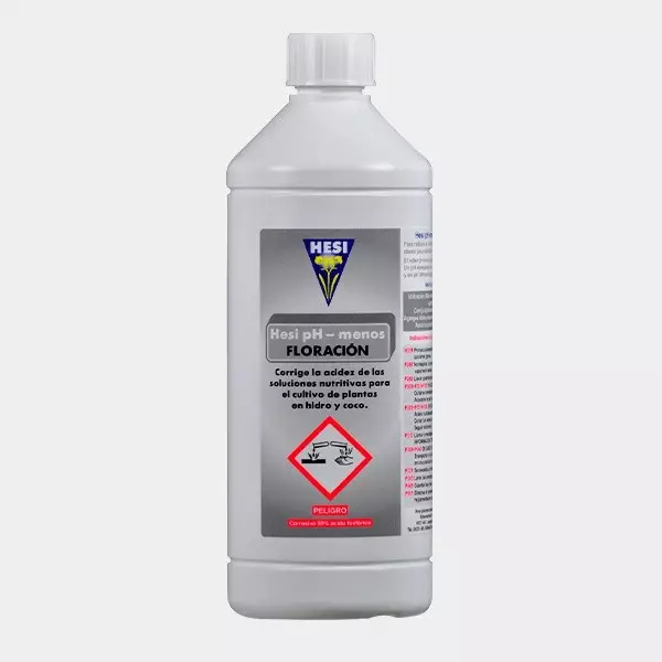 Sicht Hesi pH-Minus mit 58% Phosphorsäure - Günstig Wachsen