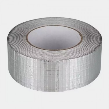 Verstärktes Aluminium-Klebeband, glänzend, metallisch
