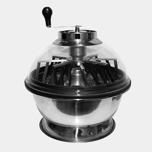 Automatischer Blatthäcksler in Kuppelform - GB The Green Brand