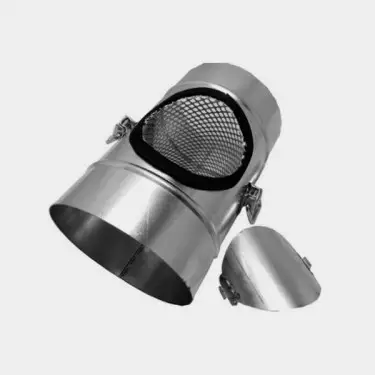 Gitter mit Adapter für ONA Block-Rohr - GB The Green Brand