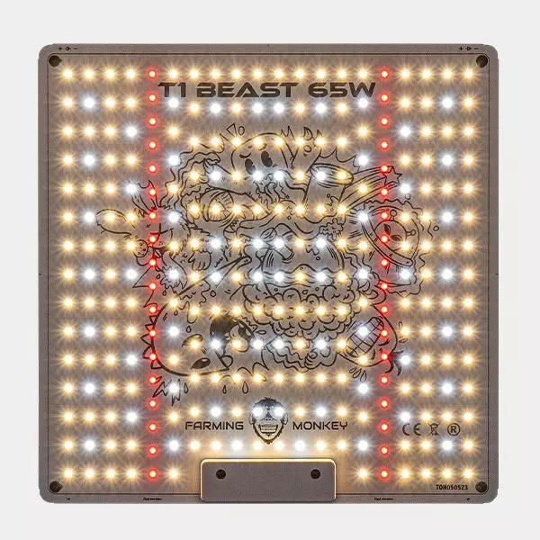 Farming Monkey High Power T1 LED Panel 65W - GB The Green Brand