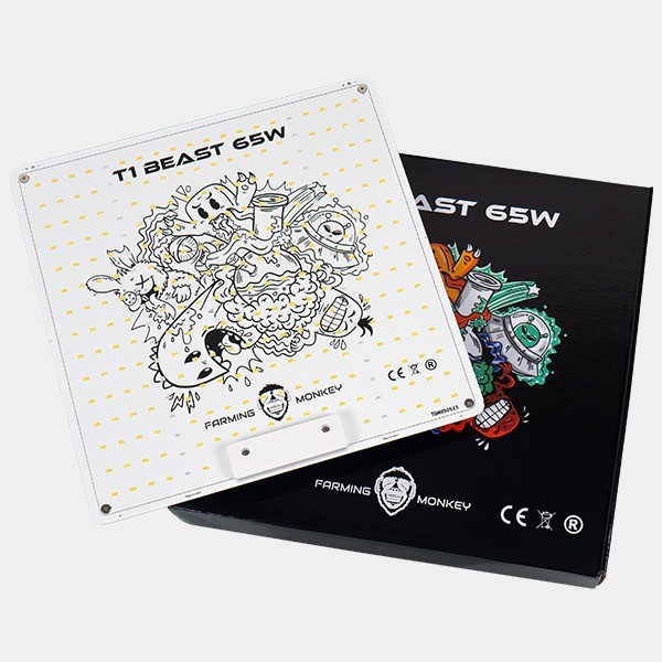 Farming Monkey High Power T1 LED Panel 65W - GB The Green Brand