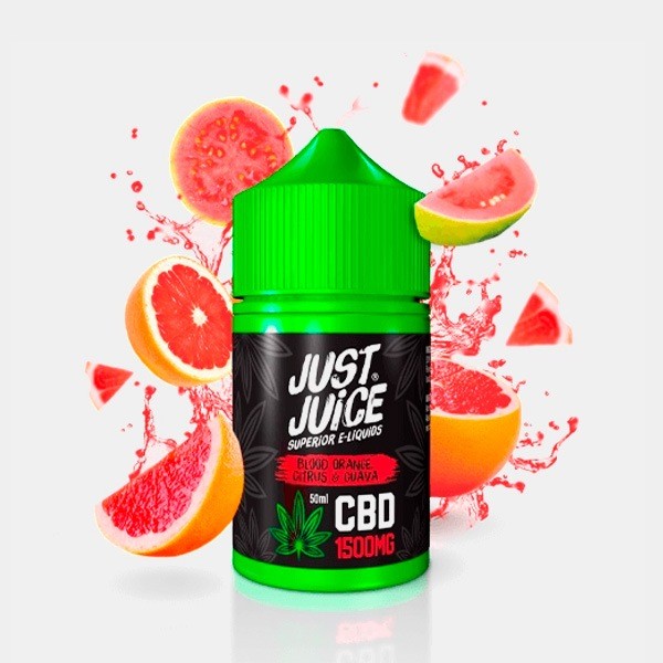 View E-Liquid CBD Blood Orange Citrus Guava von Just Juice
