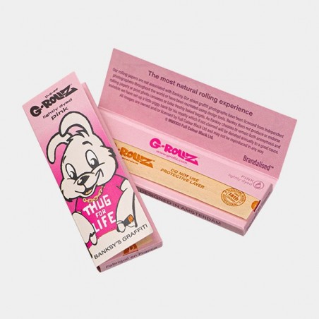 G-Rollz 1 1/4 Pink Papier
