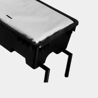 Topf für Slab 1 m mit Ablaufrohren - GB The Green Brand