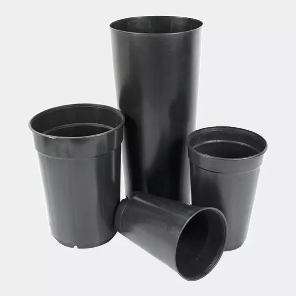 Sicht VDL-Rohrtopf - professioneller Blumentopf - GB The Green Brand