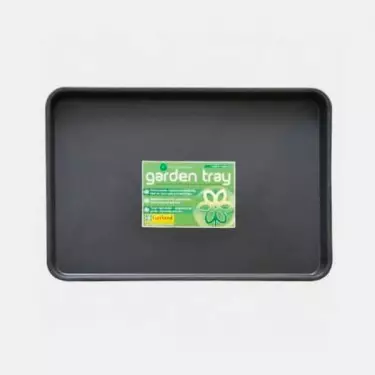 56 x 40 cm schwarzes Tablett