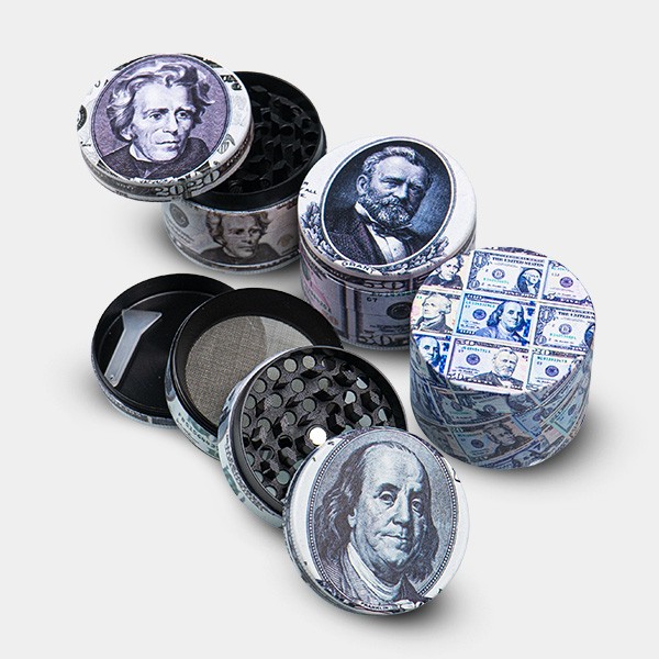 View Grinder Mr. President 4 Teile 50 mm - GB The Green Brand