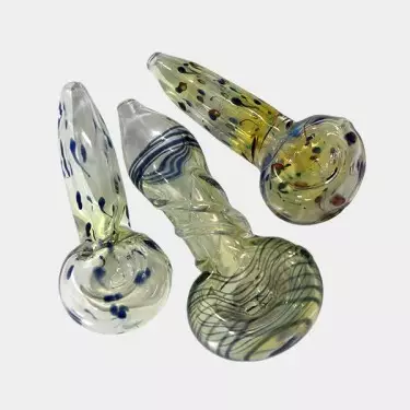 Bunte Glasspfeife zum Rauchen - GB The Green Brand