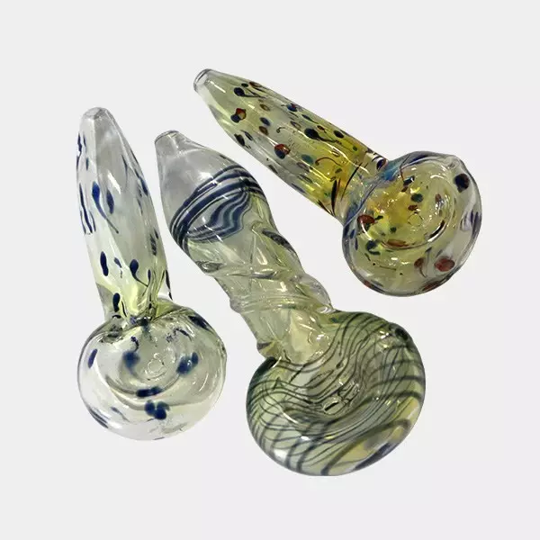 Bunte Glasspfeife zum Rauchen - GB The Green Brand