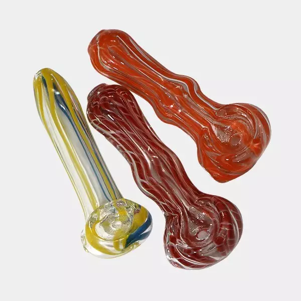 Bunte Glasspfeife zum Rauchen - GB The Green Brand