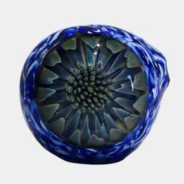 Bunte Glasspfeife zum Rauchen - GB The Green Brand