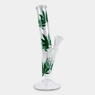 View Bong Glass Multi Leaf Hangover 26cm - Grow Billig