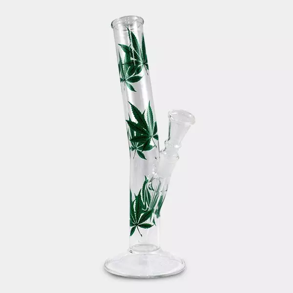 Sicht Bong Glass Multi Leaf Hangover 26cm - Grow Billig