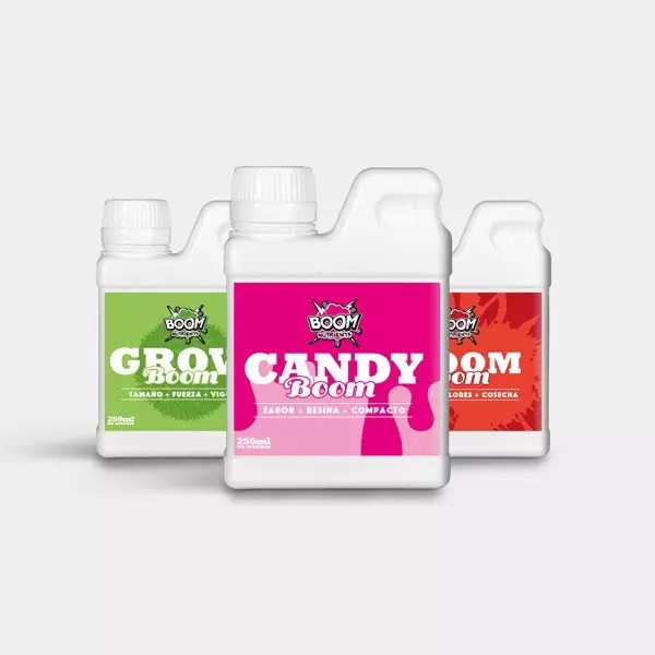 Sicht Candy Tripack von Boom Nutrients zum Anbau - Günstig Wachsen