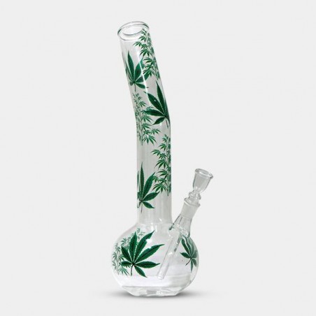 Kristall-Blatt-Bong - Nimm ihn mit zur Party! - Günstig Grow
