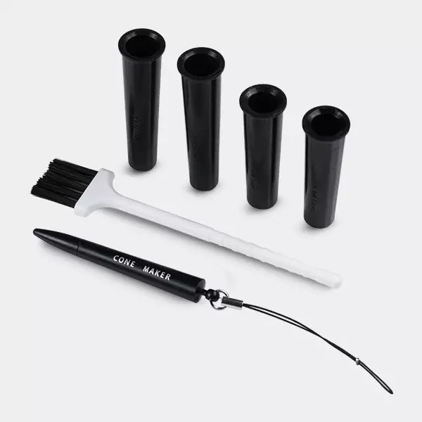Drehtablett mit Kegelbürsten und Halterungen Magic Mushrooms Drehunterlage mit Kegel, bürsten und halterungen Magic Mushrooms Zubehör