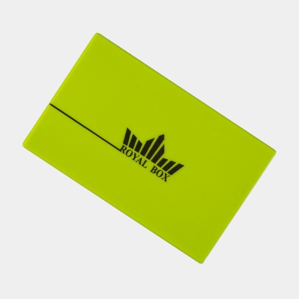 Geschlossene grüne Royal Box