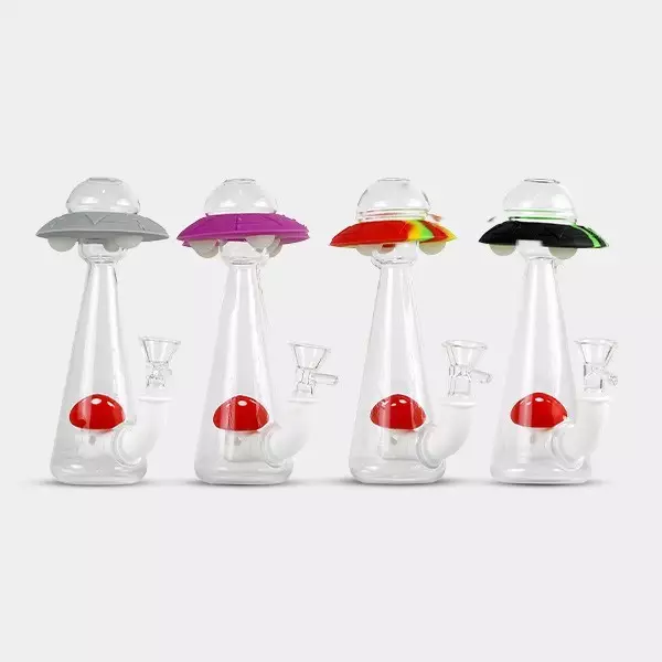 Bong UFO mit Glasschale - GB The Green Brand