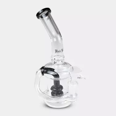 Bong Percolator Doppelt Black Leaf - GB The Green Brand