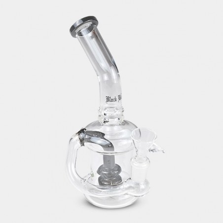 Bong Percolator Doppelt Black Leaf - GB The Green Brand