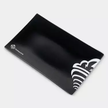 Glasplatte zum Schnüffeln von Tornados