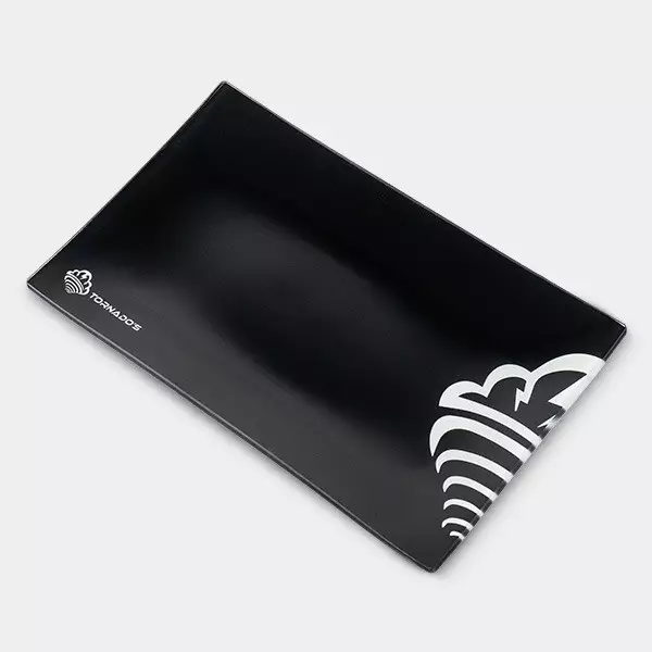 Glasplatte zum Schnüffeln von Tornados