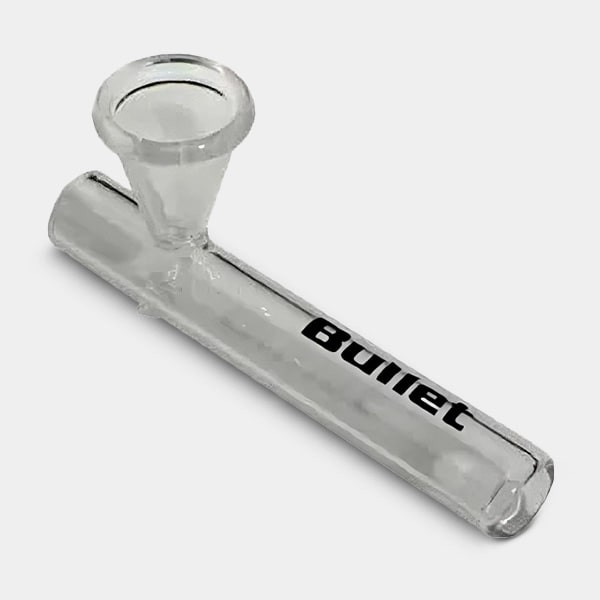 Bullet Glaswasserpfeife mit Etui - Günstig Grow