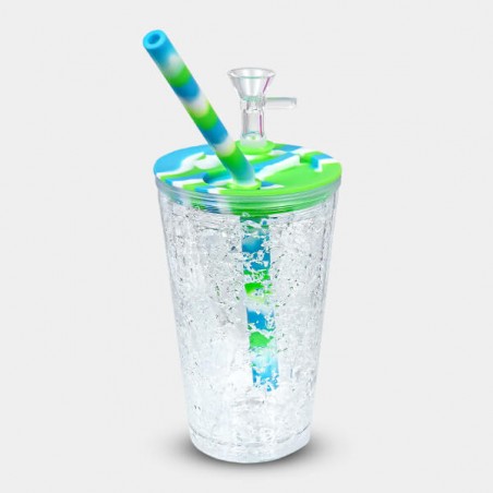 Silikon- und Kunststoff-Freeze-Cooling-Cup-Bong - Grow Billig