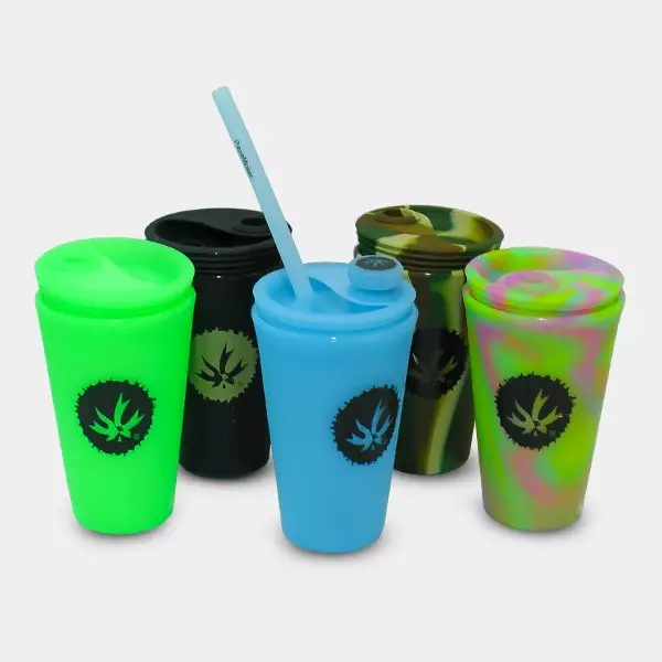 Sicht Bong Silikon Kommuter Piece Maker - Günstig Wachsen