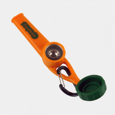 Karma Go Silikonpfeife, offen, orange